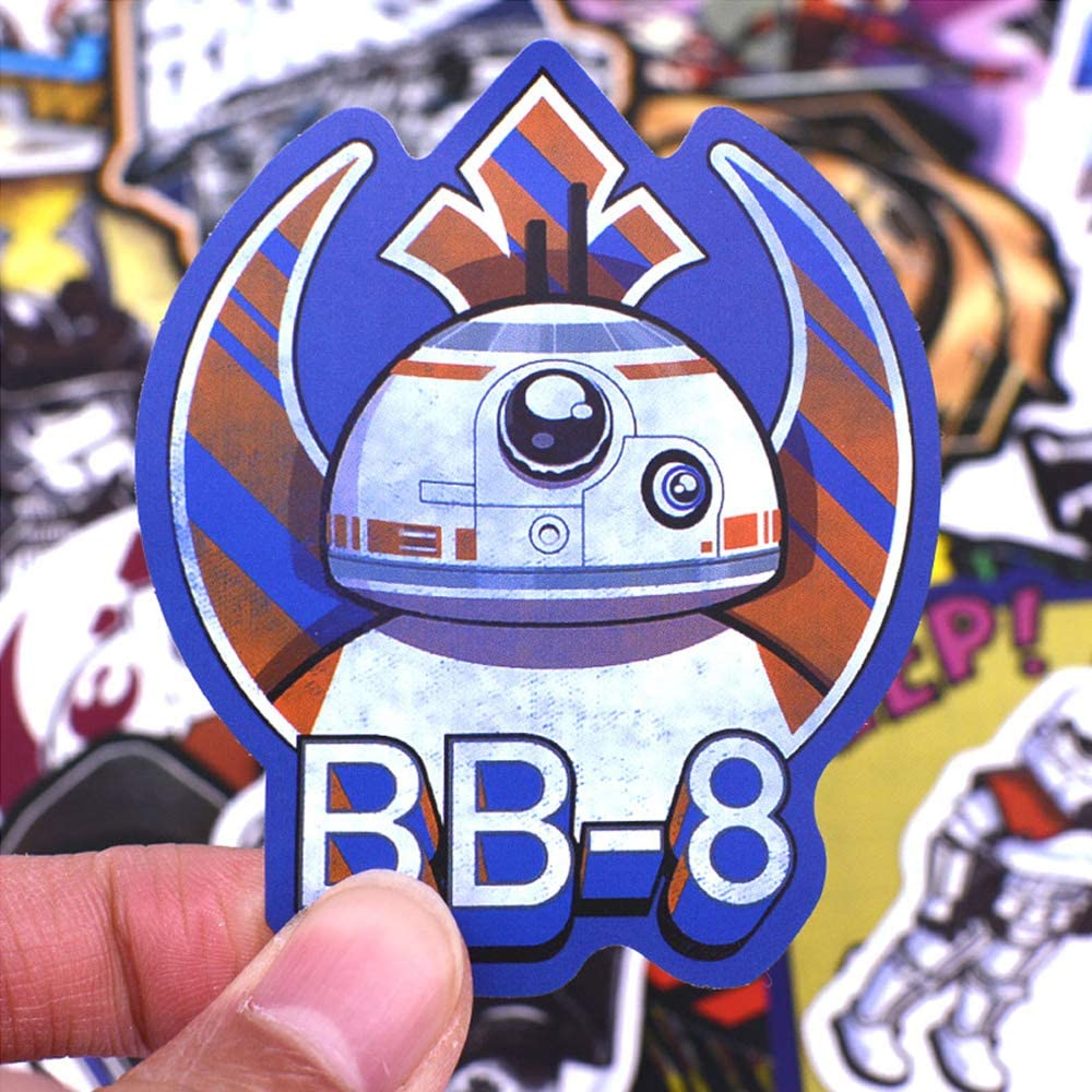 50 Stickers de Star Wars El Mundo de Eli